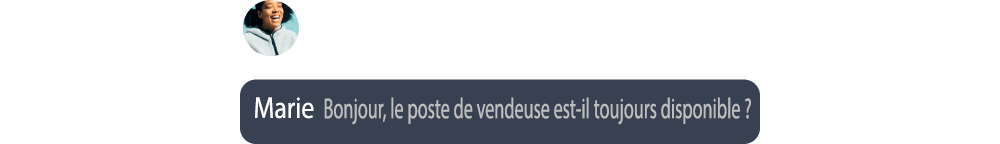 Notification d’offre d’emploi